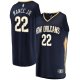 Men's New Orleans Pelicans Larry Nance Jr. Fanatics Navy Fast Break Replica Jersey - Icon Edition
