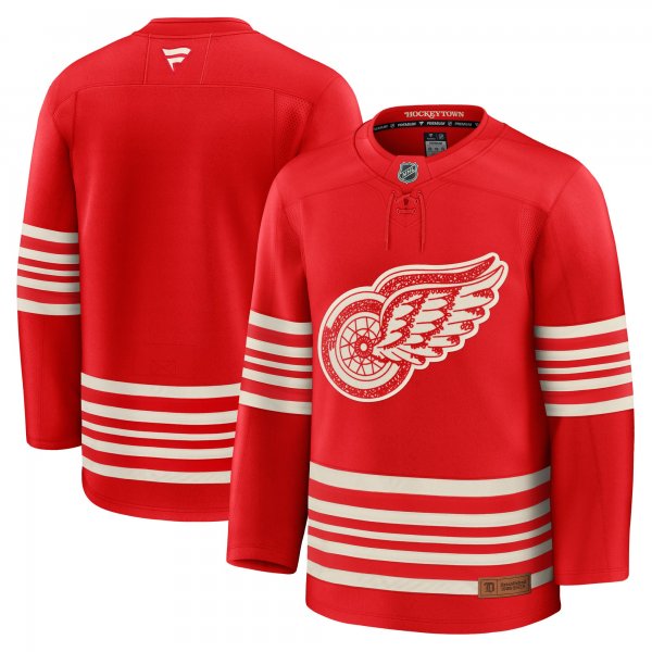 Men's Detroit Red Wings Red Centennial Premium Jersey