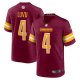 Men's Nike #4 Frankie Luvu Burgundy Washington Commanders Game Jersey