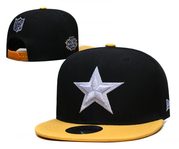Dallas Cowboys Black and Yellow Cap