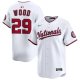 Men's Washington Nationals James Wood #29 Nike White MLB Jersey
