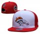Denver Broncos White and Red Cap
