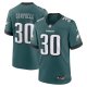 Men's Philadelphia Eagles Jihaad Campbell #30 Nike Green 2025 NFL Draft Game Jersey