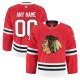 Men's Chicago Blackhawks Red Home Authentic Pro Custom Jersey