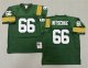 Men's Green Bay Packers #66 Ray Nitschke Green Mitchell & Ness Jersey