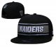 Las Vegas Raiders Black and Gray Cap