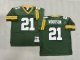 Men's Green Bay Packers #21 Charles Woodson Green Mitchell & Ness Jersey