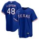 Men's Texas Rangers Jacob deGrom Nike Royal Away Replica Player Jersey