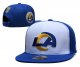 Los Angeles Rams Navy and White Cap