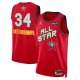 Men's #34 Giannis Antetokounmpo Jordan Brand Unisex 2025 NBA All-Star Game Swingman Player Red Jersey