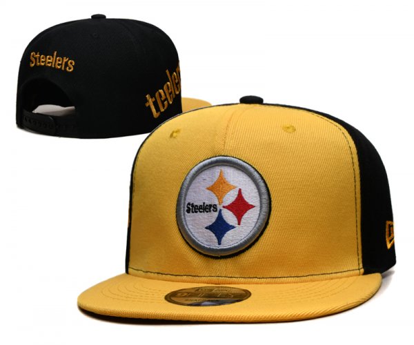 Pittsburgh Steelers Black and Yellow Cap
